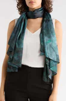 Steve Madden Secret Garden Satin Scarf