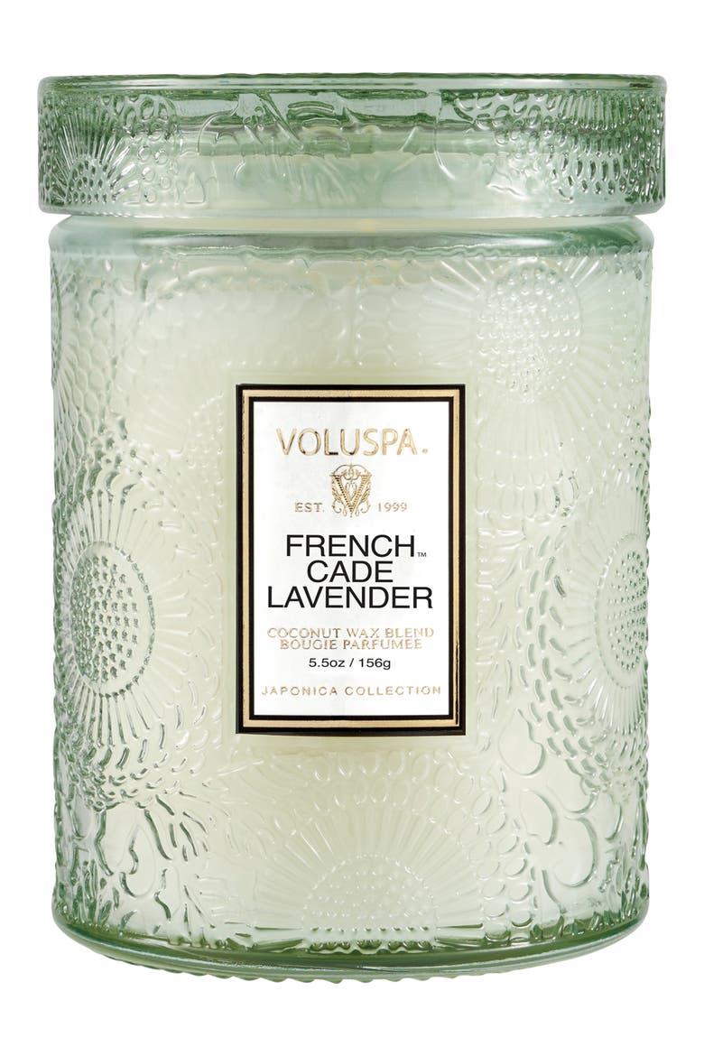 French Cade Lavender Small Jar Candle, Main, color, FRENCH CADE LAVENDER