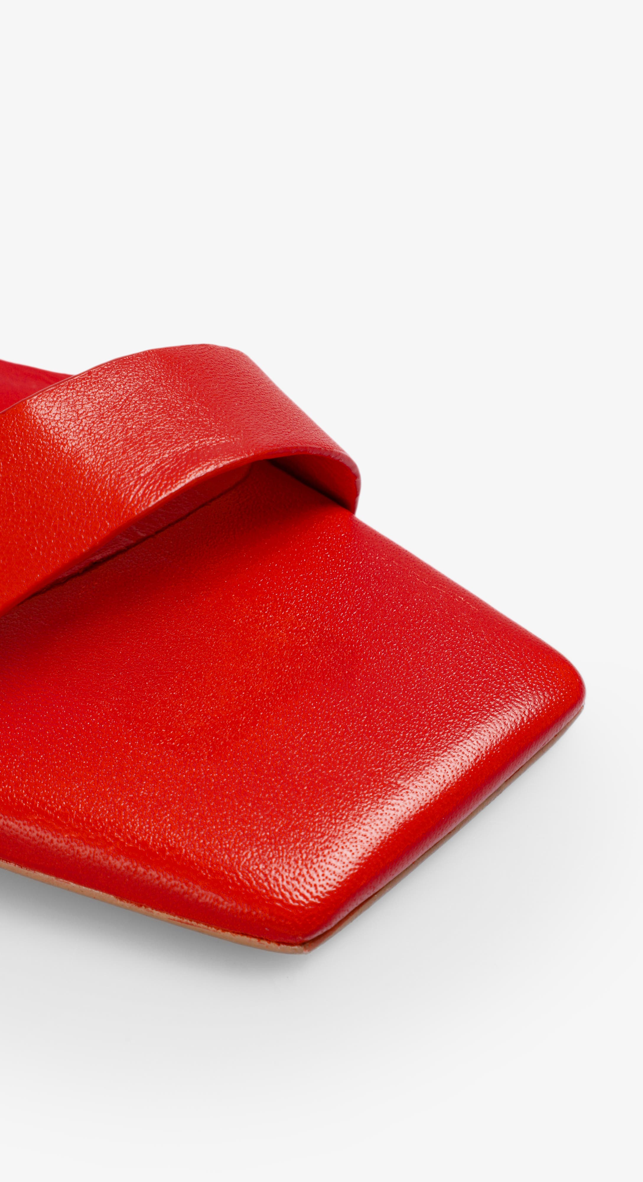 Scalpers New Heel Sandal, Alternate, color, Orange