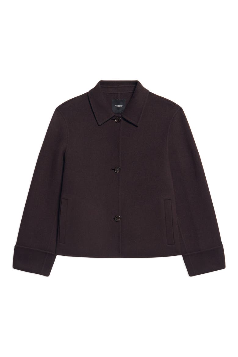 Boxy Wool Blend Jacket, Main, color, CACAO - DAJ