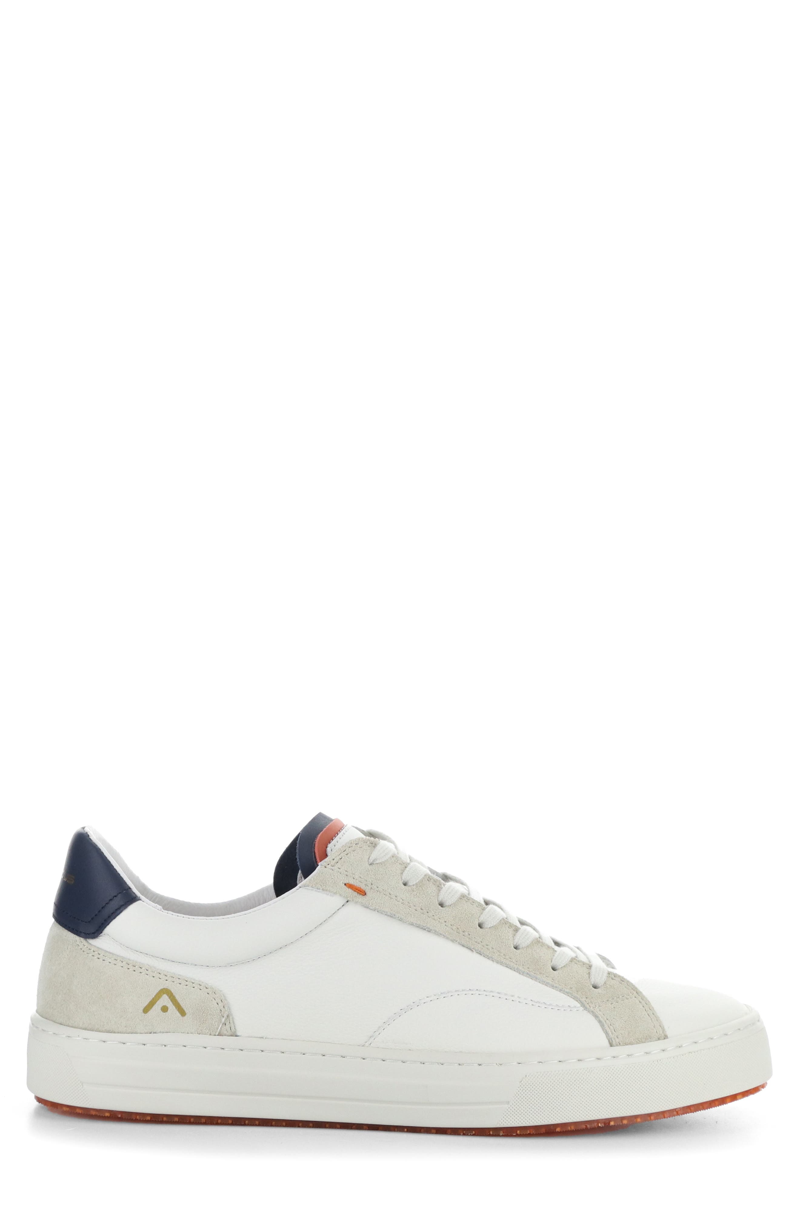 Ambitious 11218 Low Top Sneaker, Alternate, color, White/ Navy Leeather