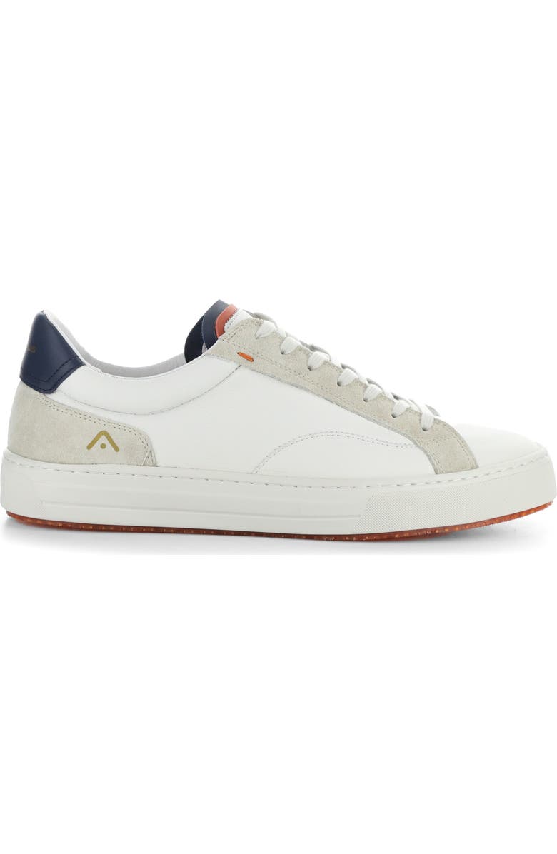 Ambitious 11218 Low Top Sneaker, Alternate, color, White/ Navy Leeather