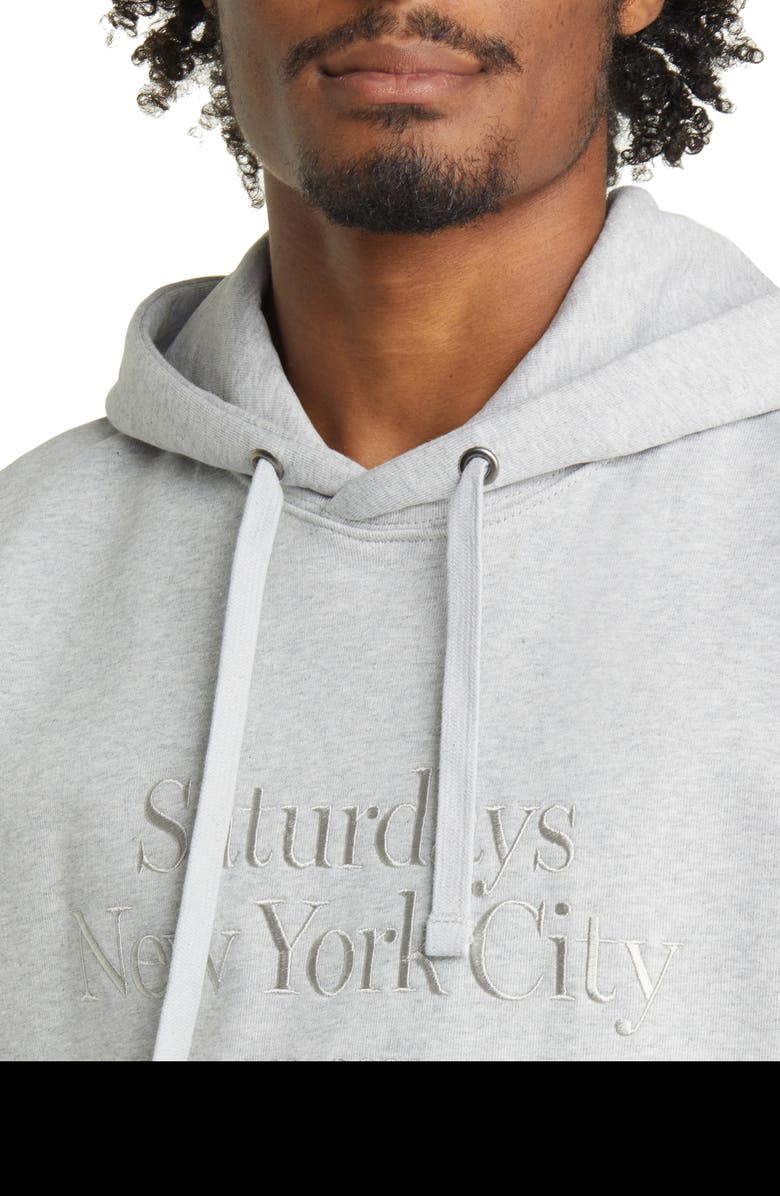 Saturdays NYC Ditch Miller Logo Cotton Hoodie, Alternate, color, 