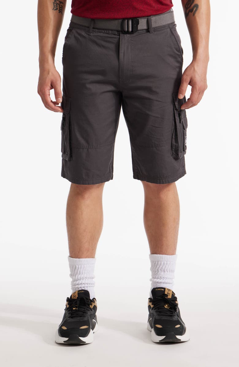 Ecko Unltd. Fill Em Up Cargo Short, Main, color, Magnet