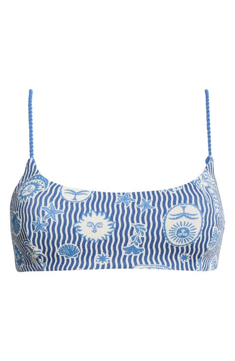 Catalina Waves Bikini Top