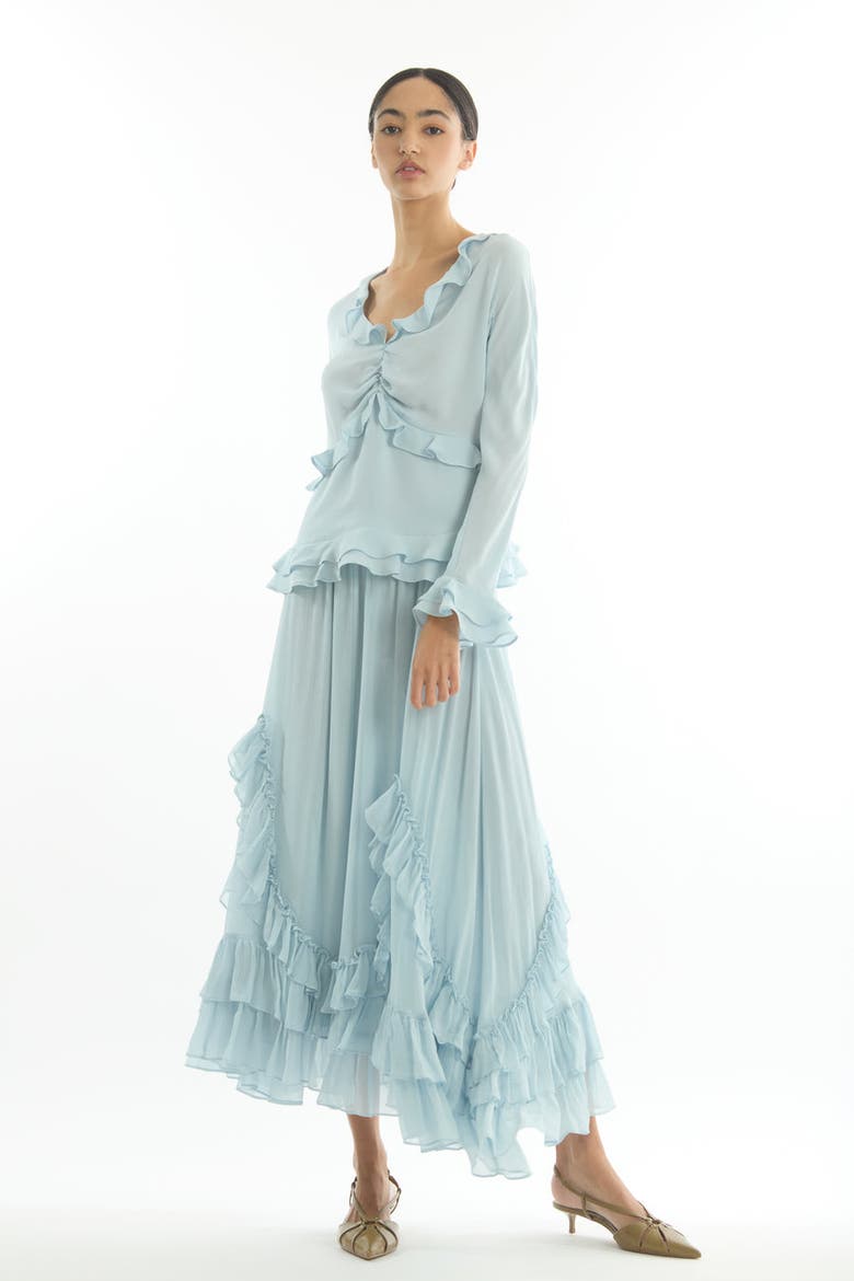 Elma Skirt, Alternate, color, Cloud Blue