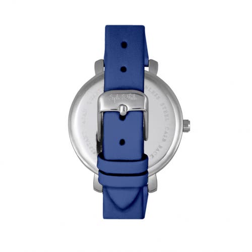 Sophie And Freda Sophie & Freda Key West Leather-band Watch W/swarovski Crystals In Multi