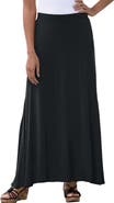 Jessica London Everyday Stretch Knit Maxi Skirt