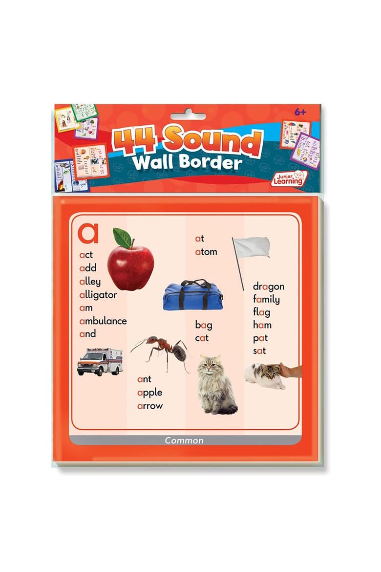 JL466 44 Sound Wall Border, Alternate, color, Multicolored