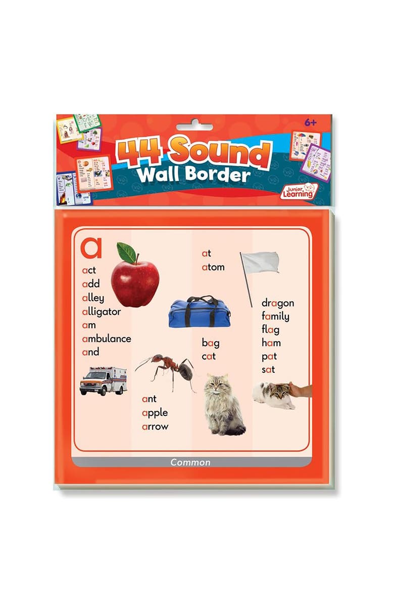 Junior Learning JL466 44 Sound Wall Border, Alternate, color, 