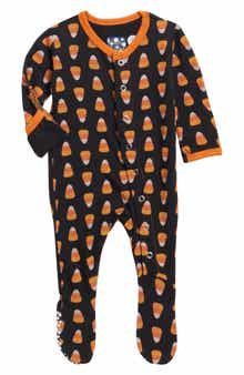 Candy Corn Snap Footie