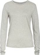 Vince Essential Long Sleeve Crewneck Tee