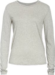 Vince Essential Long Sleeve Crewneck Tee