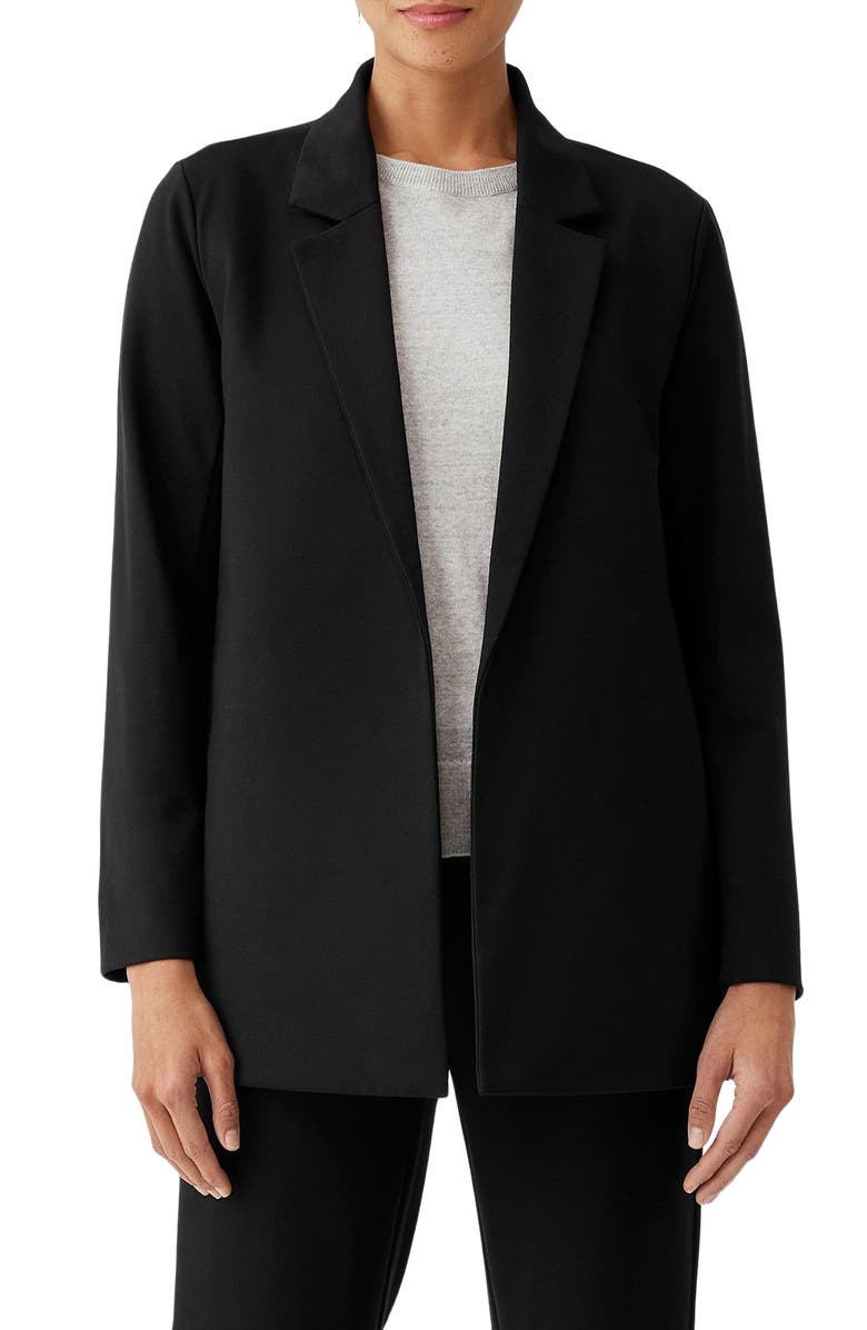 Eileen Fisher Longline Blazer, Main, color, 