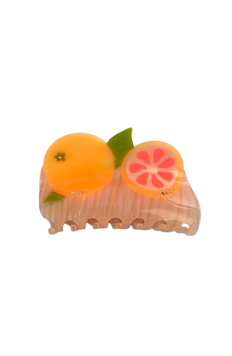 Centinelle California Pomelo Hair Claw, Main, color, 