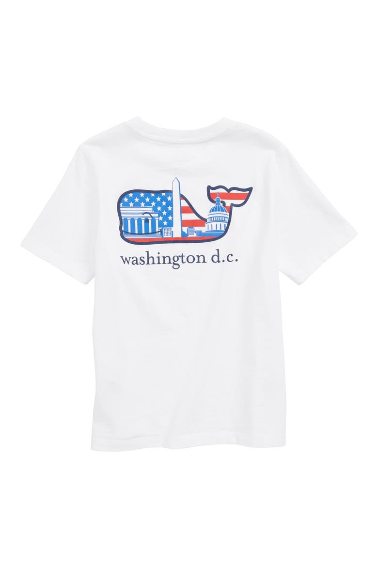 Washington Whale Pocket T-Shirt, Alternate, color, WHITE CAP