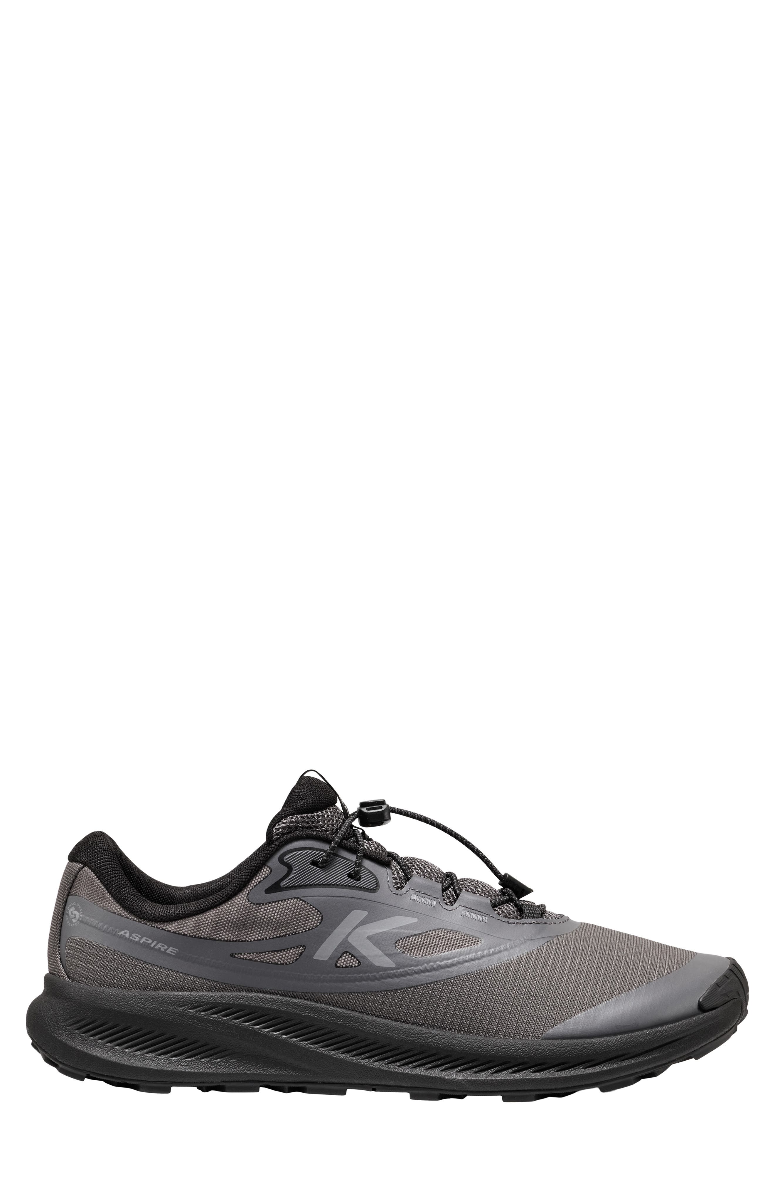 Aspire Waterproof Hiking Sneaker, Alternate, color, STEEL GREY/ BLACK