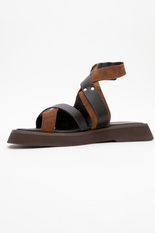 Forever & Always Shoes Minnea Suede Leather Sandal