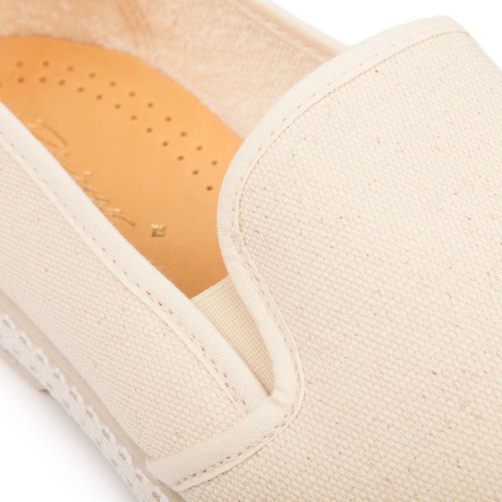 Rivieras Classic Cotton Canvas Slip-On Loafer, Alternate, color, Beige