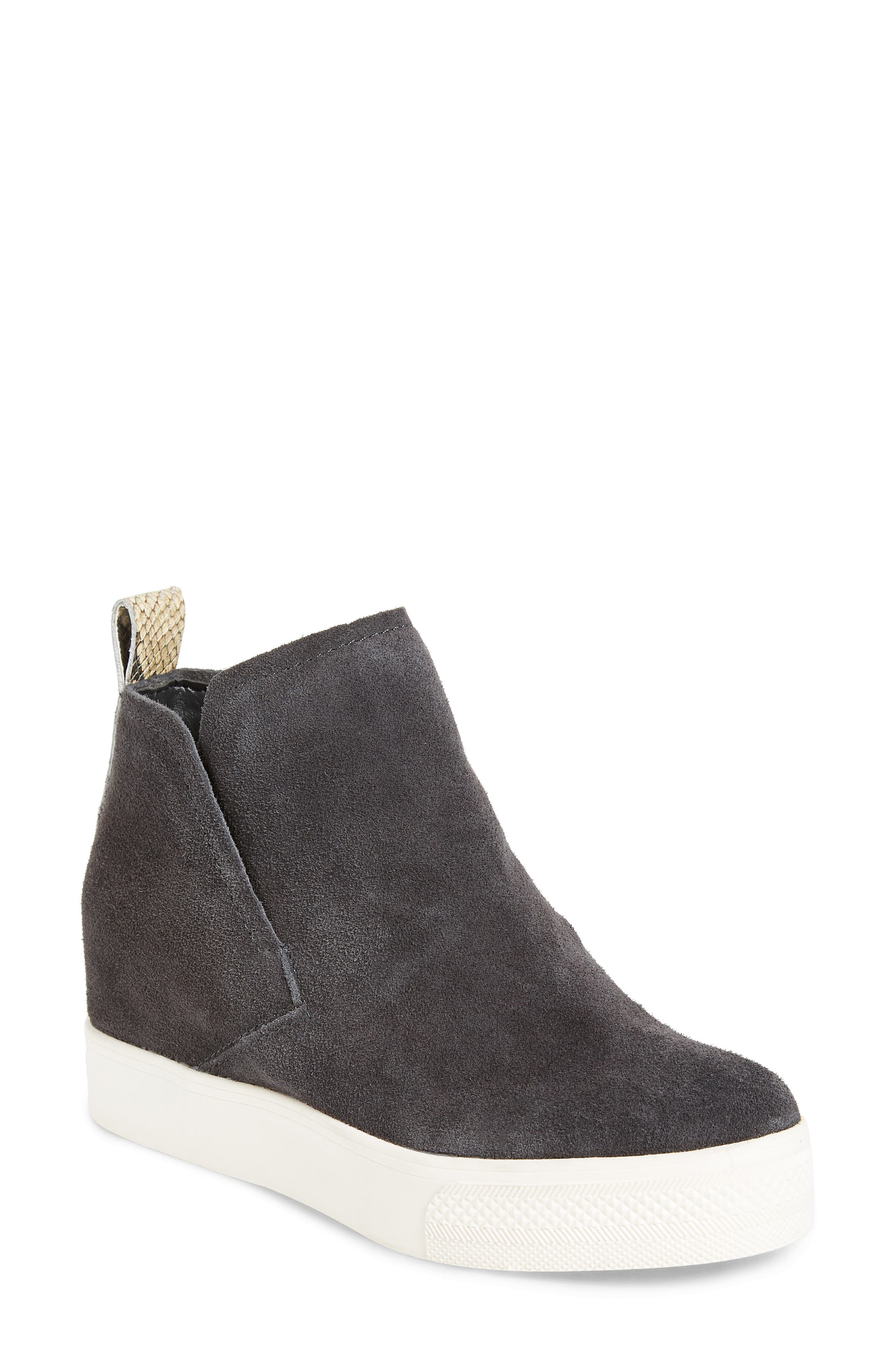Walker Wedge Sneaker Boot, Main, color, ANTHRACITE