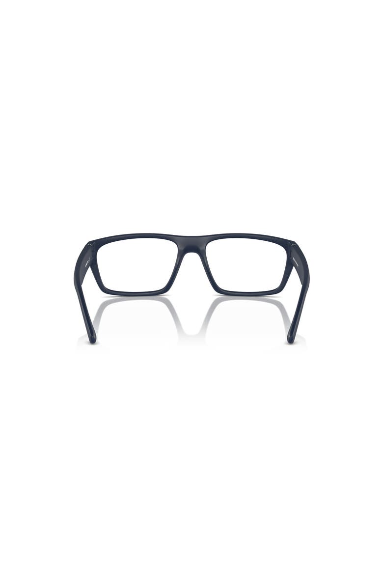 56mm Rectangle optical glasses, Alternate, color, Blue