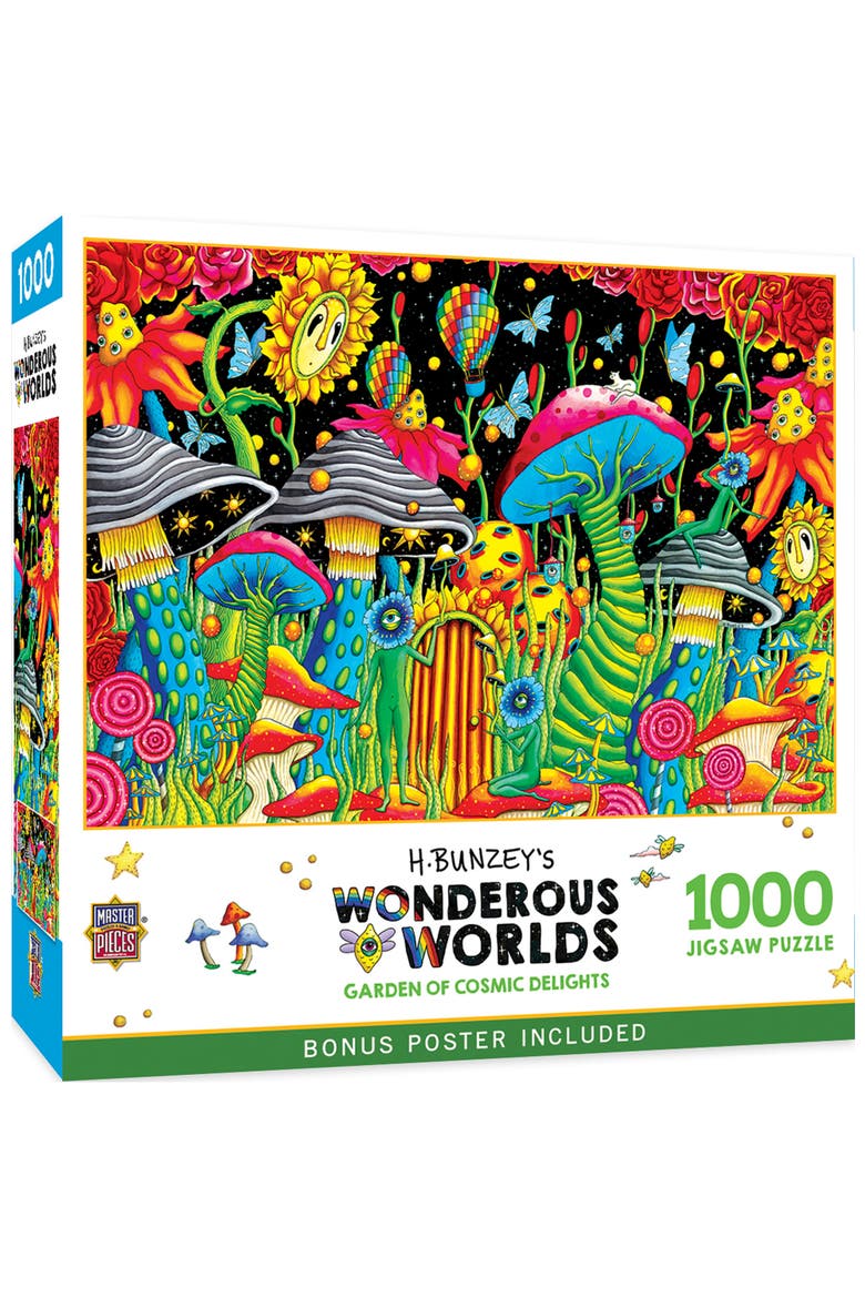 Garden of Cosmic Delight 1000pc Puzzle, Main, color, Multicolor