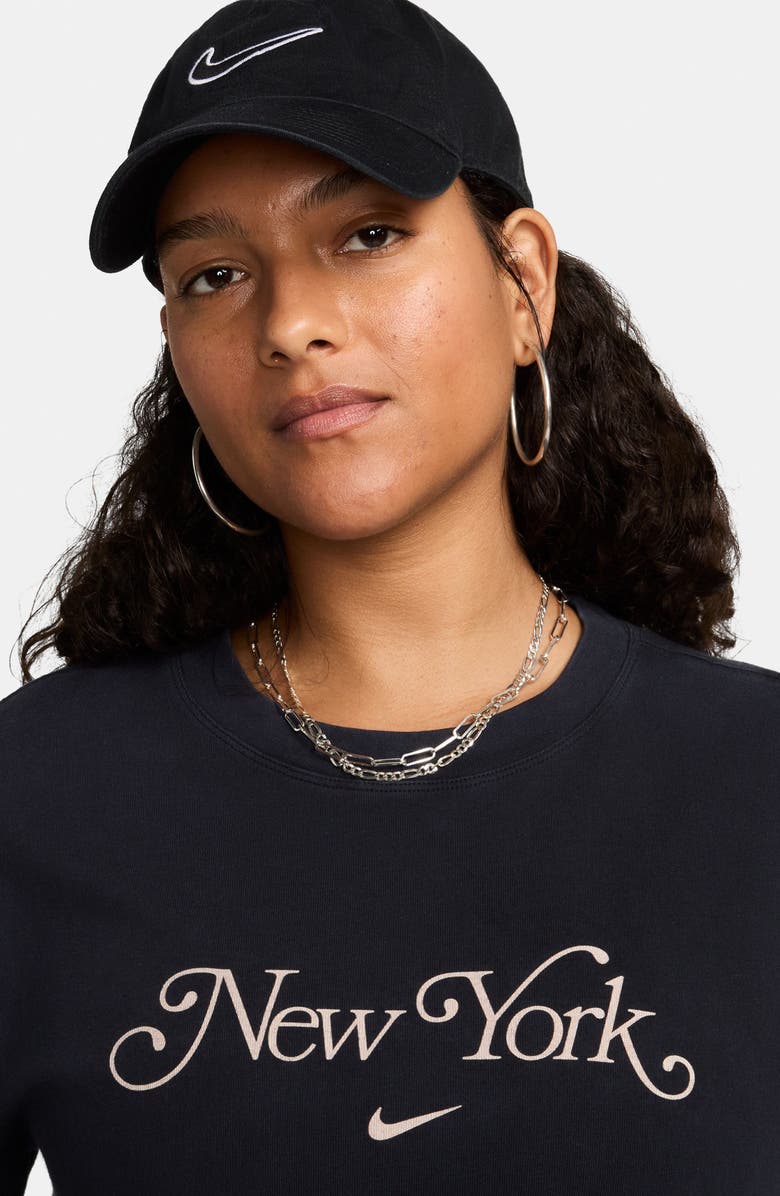 Nike Sportswear Essentials New York Cotton Graphic T-Shirt, Alternate, color,