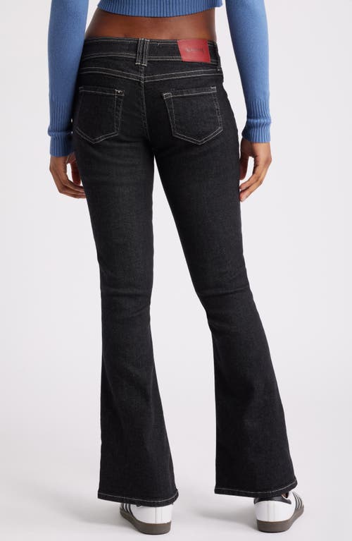 Bdg Urban Outfitters Mid Rise Corduroy Flare Pants In Black