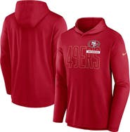 Nike Men's Nike Scarlet San Francisco 49ers Performance Team Pullover Hoodie