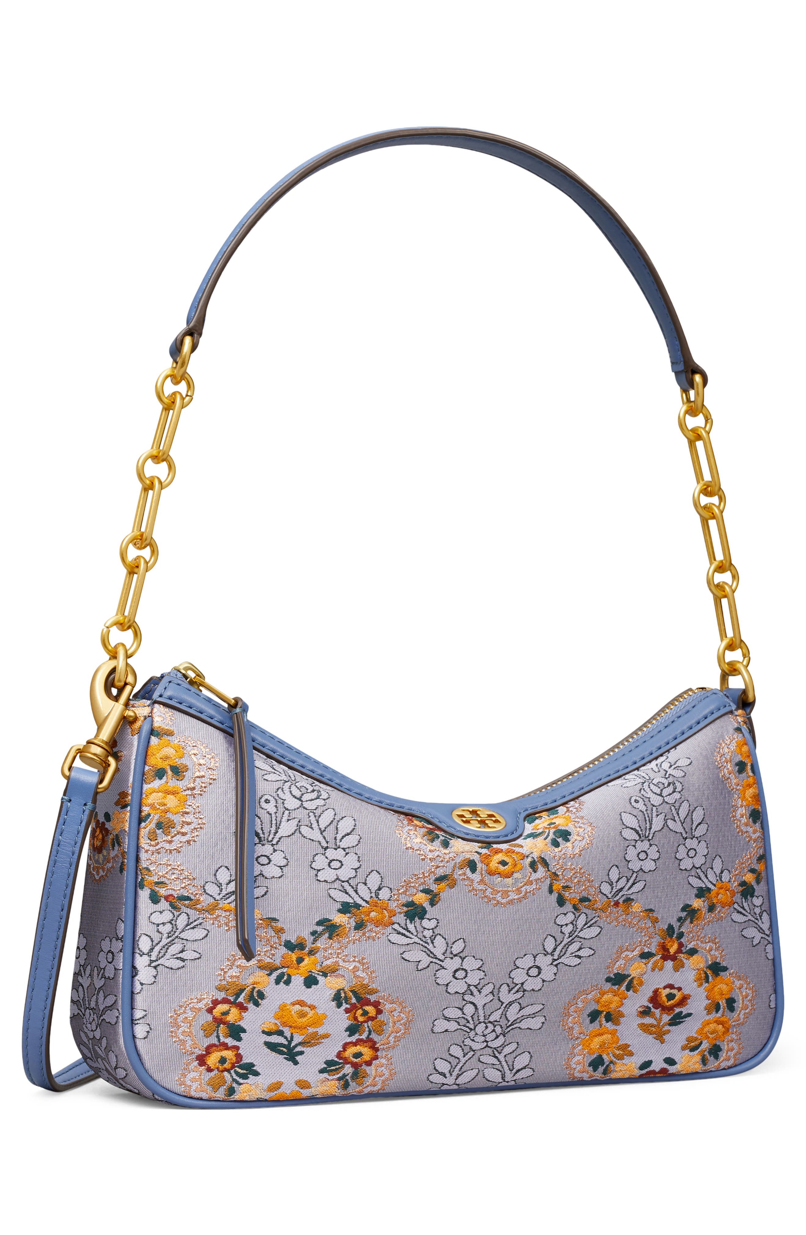 Tory Burch Brocade Studio Shoulder Bag, Alternate, color, 