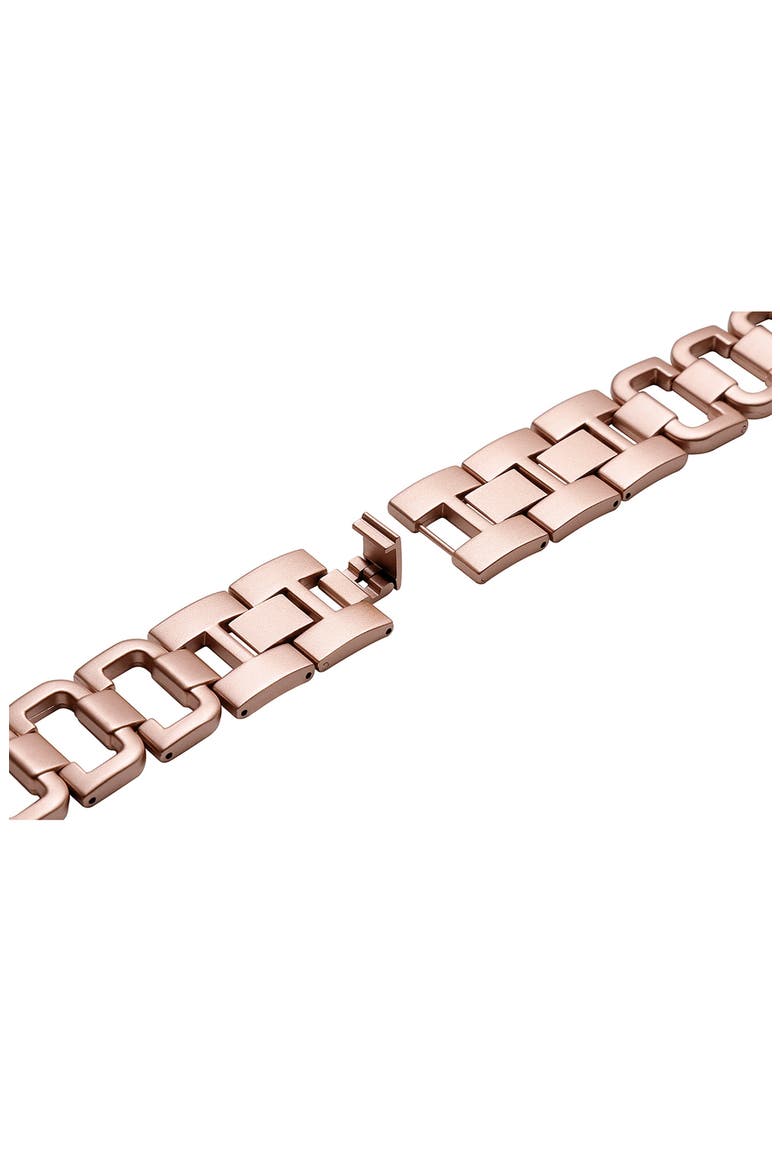 Tiana Rose Gold IP Apple Watch® Watchband, Alternate, color, ROSE GOLD