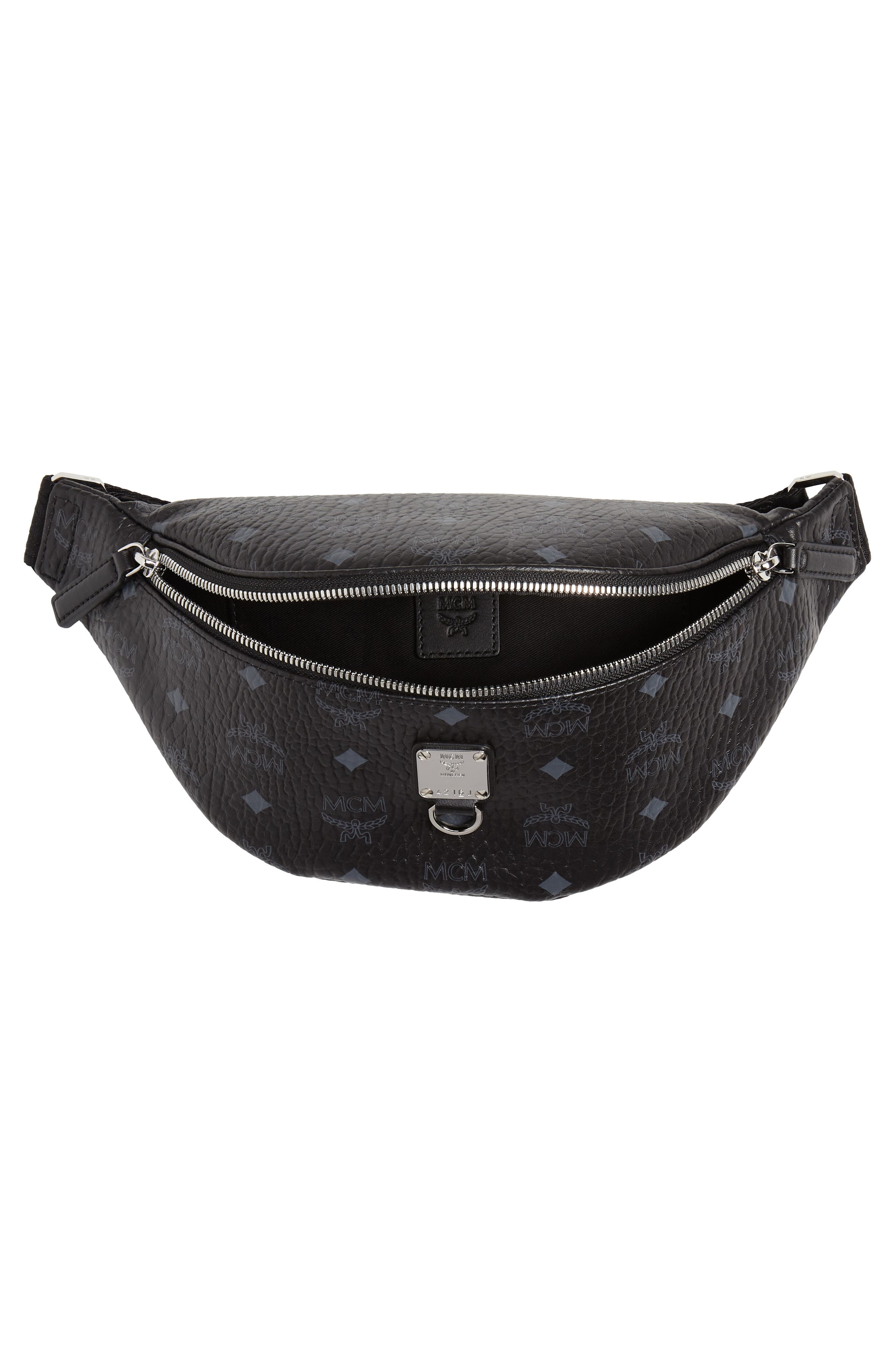MCM Fursten Visetos Small Belt Bag, Alternate, color, 