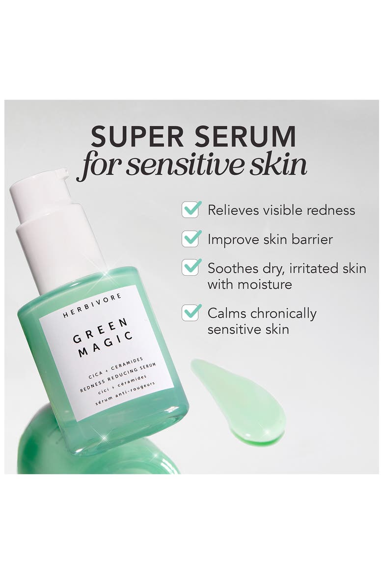 Green Magic Cica + Ceramides Redness Reducing Serum, Alternate, color, NO COLOR
