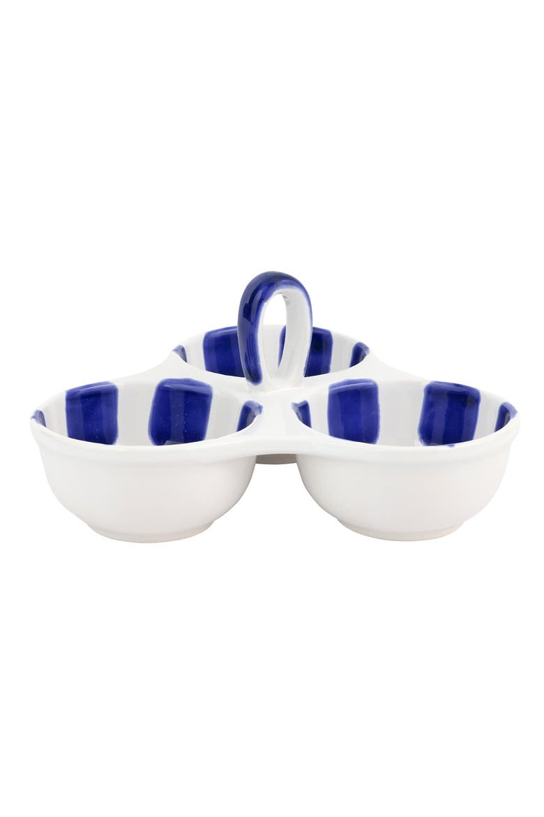 Santorini Dot Three-Part Server, Main, color, BLUE