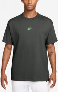 Nike Sportswear Embroidered Swoosh Cotton T-Shirt