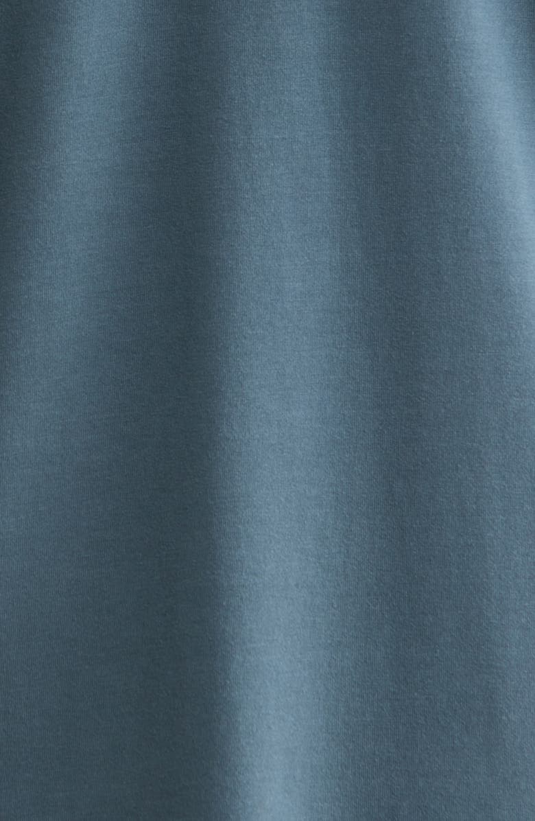 Eileen Fisher Boxy Henley Jersey Top, Alternate, color, Eucalyptus