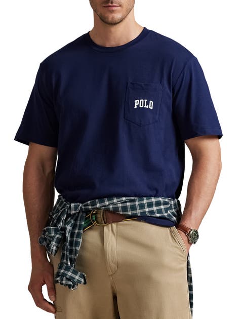 Big & Tall Polo Bear Jersey T-Shirt