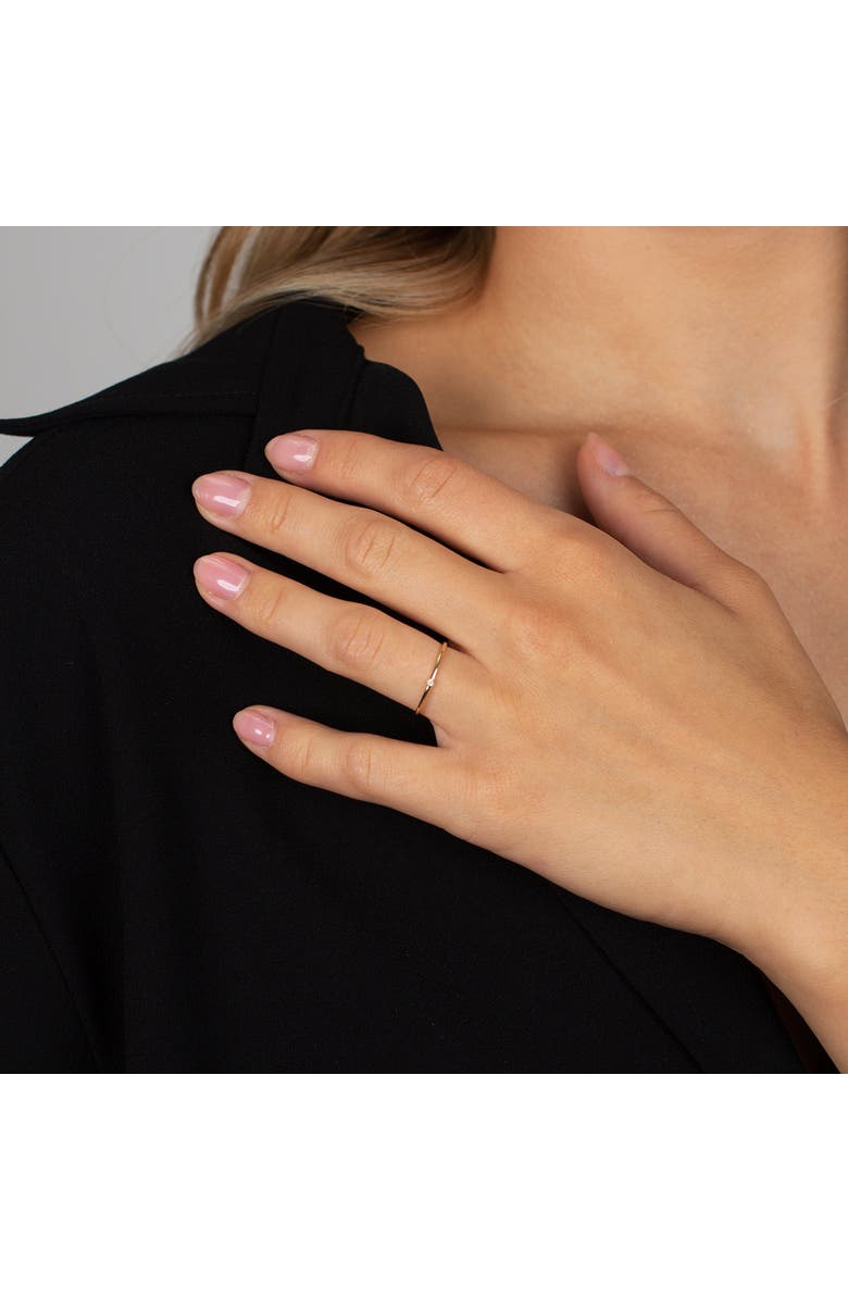 BY ADINA EDEN Itty Bitty Thin Diamond Ring 14K, Alternate, color, 