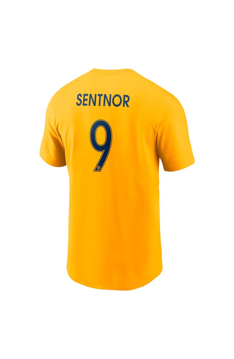 Nike Men's Nike Ally Sentnor Gold Utah Royals Core Crew Neck T-Shirt, Alternate, color, Gold