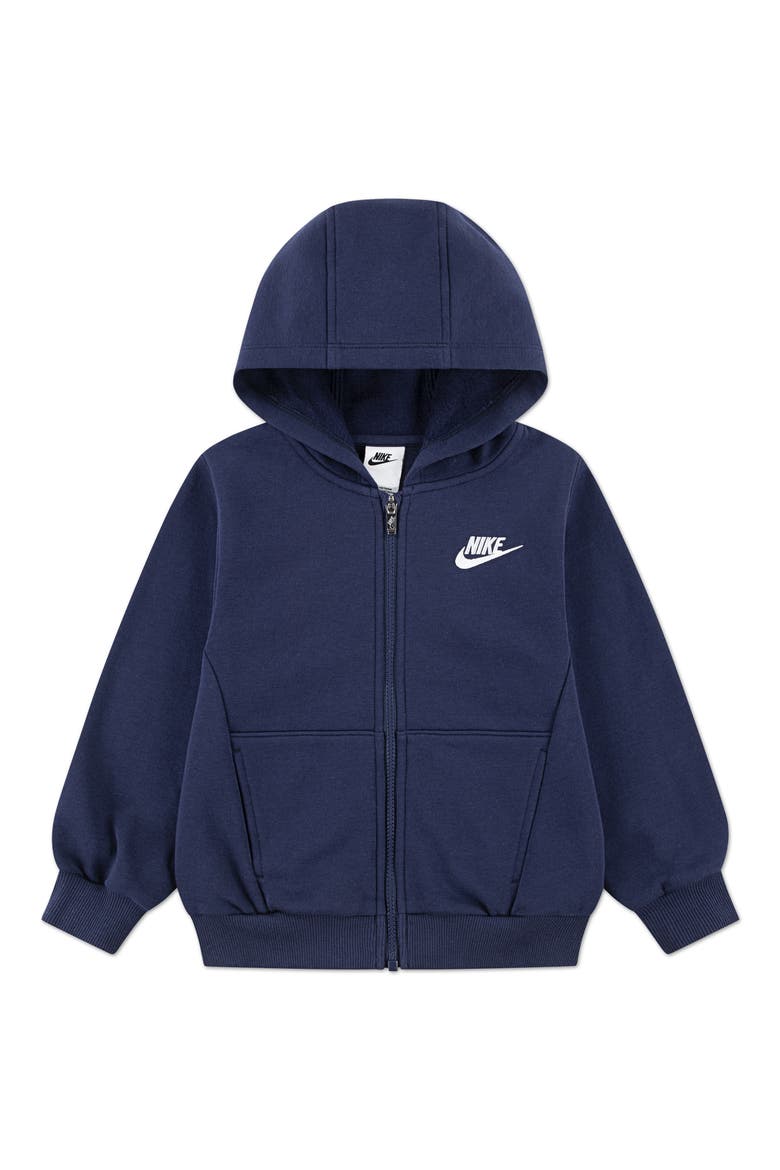 Kids' Club Fleece Hoodie, Main, color, MIDNIGHT