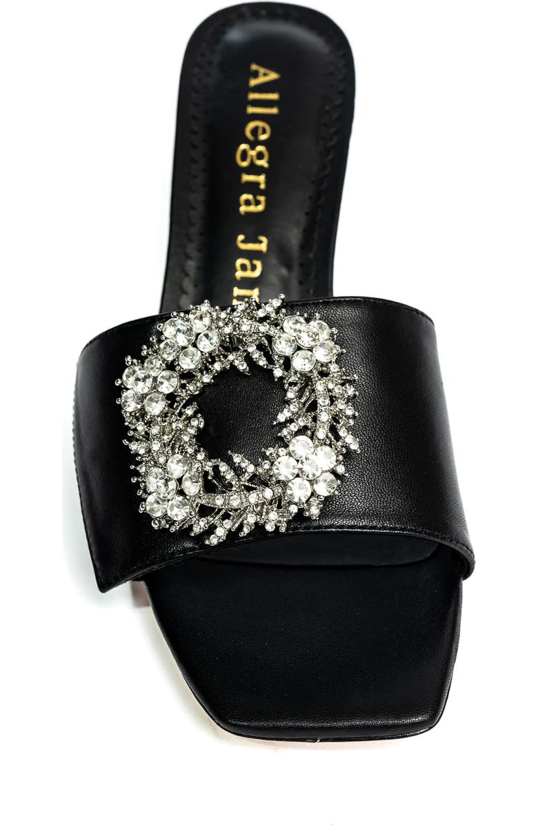 Allegra James Harper Leather Sandal, Alternate, color,