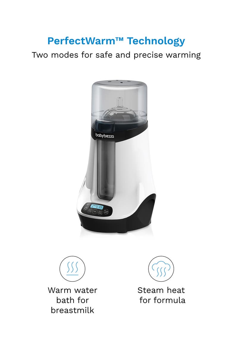 Smart Bottle & Breastmilk Warmer, Alternate, color, WHITE & BLACK