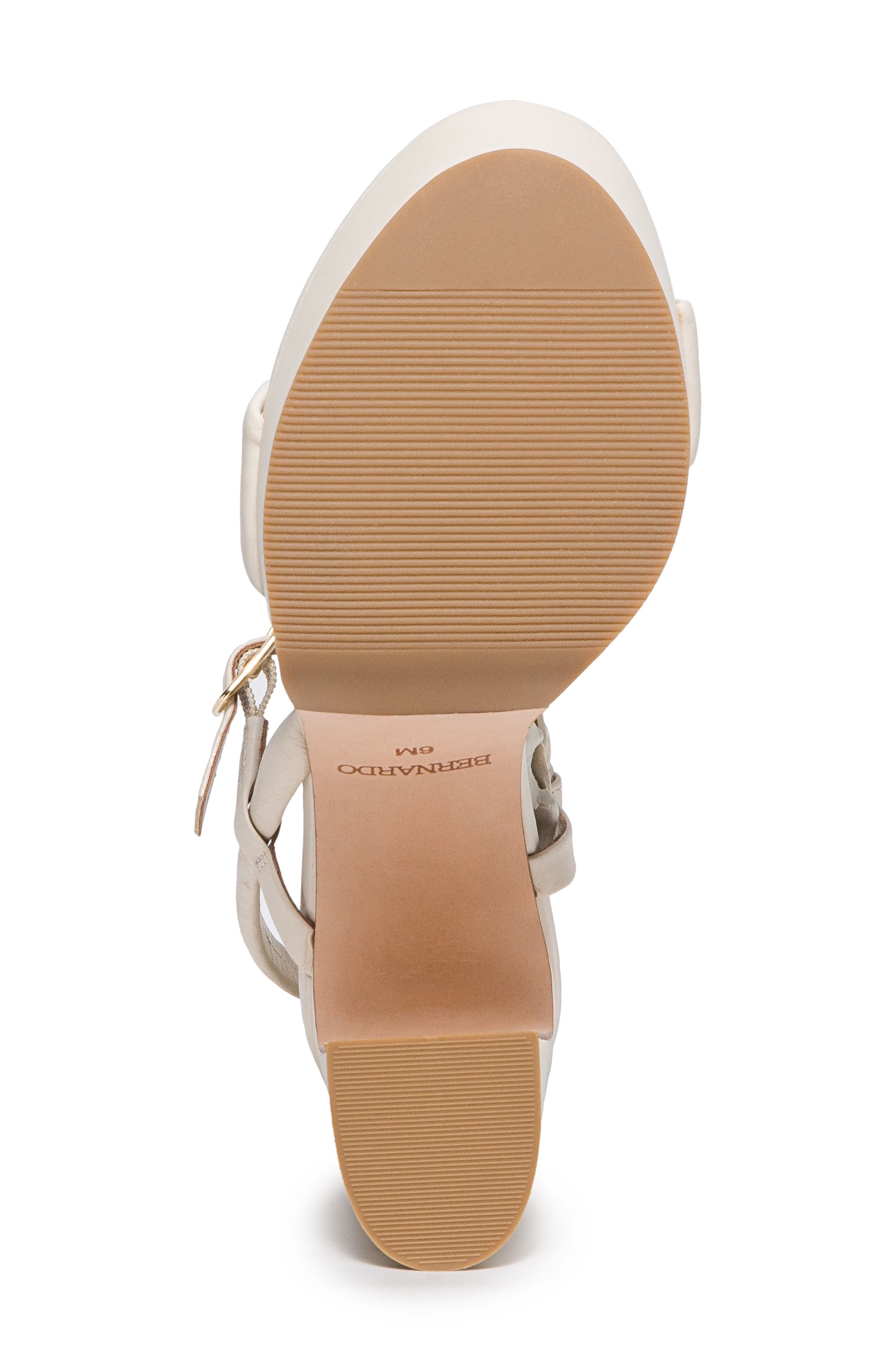 Ventura Ankle Strap Platform Sandal, Alternate, color, EGGSHELL GLOVE LEATHER