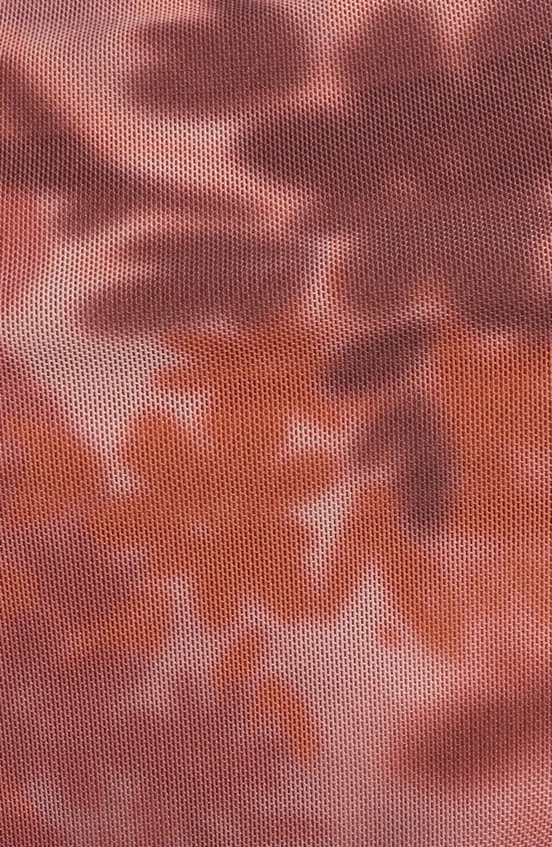 Petal & Pup Nash Long Sleeve Body-Con Dress, Alternate, color, Blurred Botanics