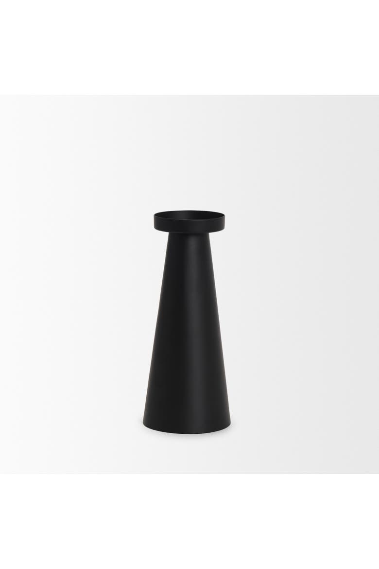 Quadir Metal Candle Holder, Alternate, color, Black