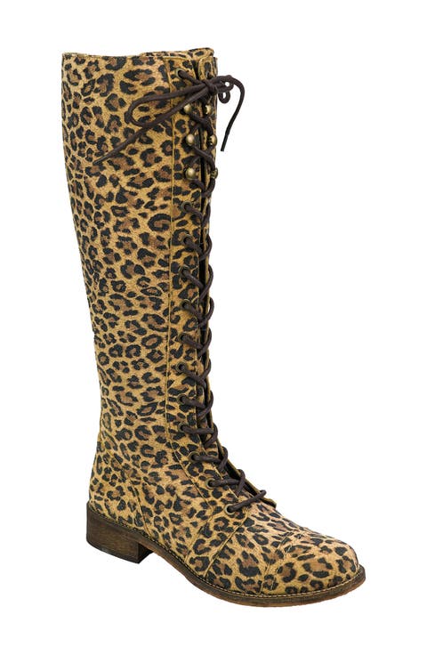 Longchamp Lace-Up Boot (Women)