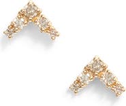Set & Stones Vienna Diamond Stud Earrings