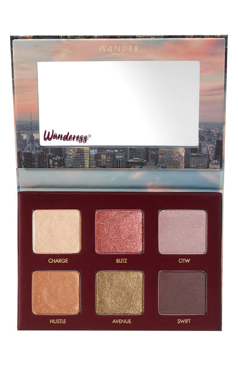 Wander Beauty Wanderess Rush Eyeshadow Palette, Main, color, 
