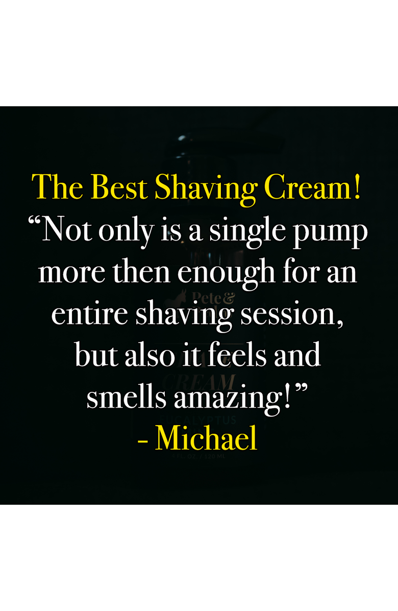 Pete & Pedro Shave Cream, Alternate, color, NO COLOR