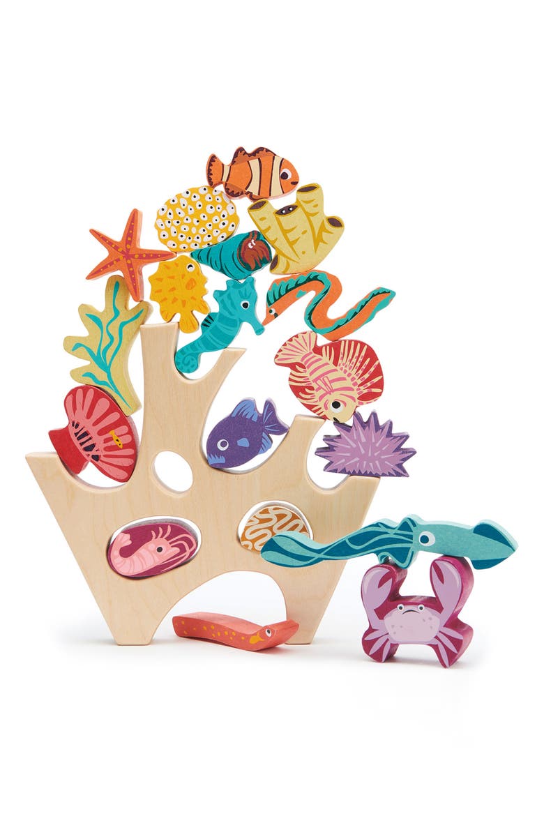 Stacking Coral Reef Toy, Alternate, color, MULTI